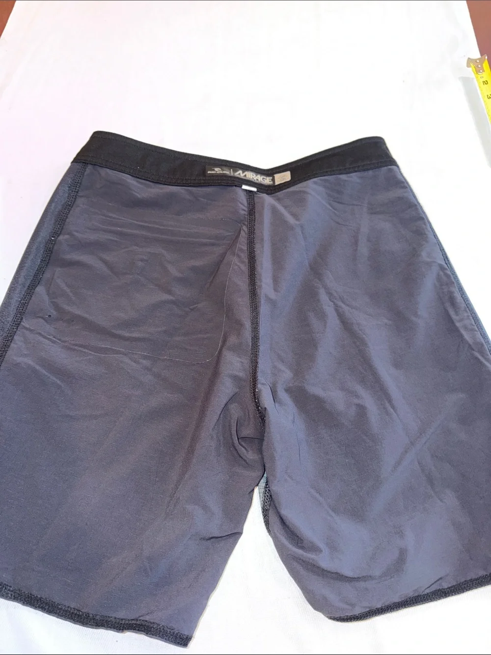 1708100 Rip Curl - Mirage Cordura Board Shorts SZ 30 Black Gray
